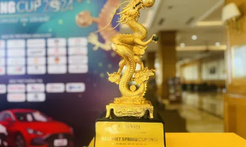 Diễn viên Bình Minh “ẵm" cúp Rồng vàng tại giải GolfViet Spring Cup 2024