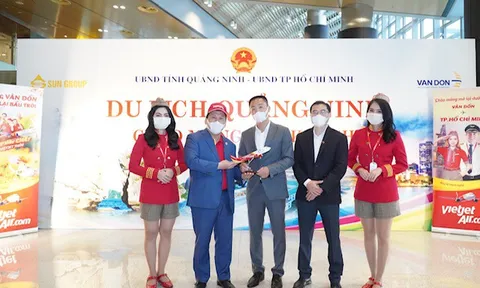 Vietjet "xông đất" sân bay Vân Đồn năm mới Tân Sửu