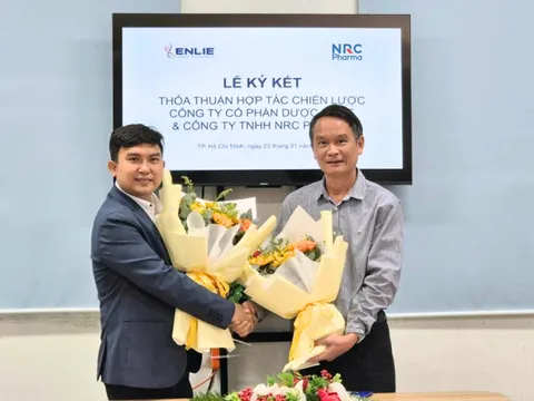 NRC Pharma (thành viên Tập đoàn NRC) và Enlie Pharma ký kết thỏa thuận hợp tác chiến lược